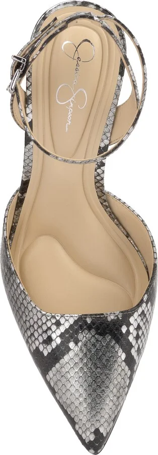 Nazela Pointed Toe Ankle Strap Pump - Image 5