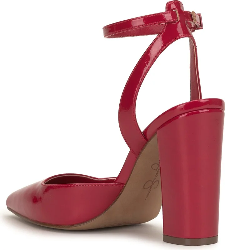 Nazela Pointed Toe Ankle Strap Pump - Image 2