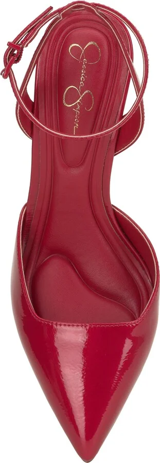 Nazela Pointed Toe Ankle Strap Pump - Image 5