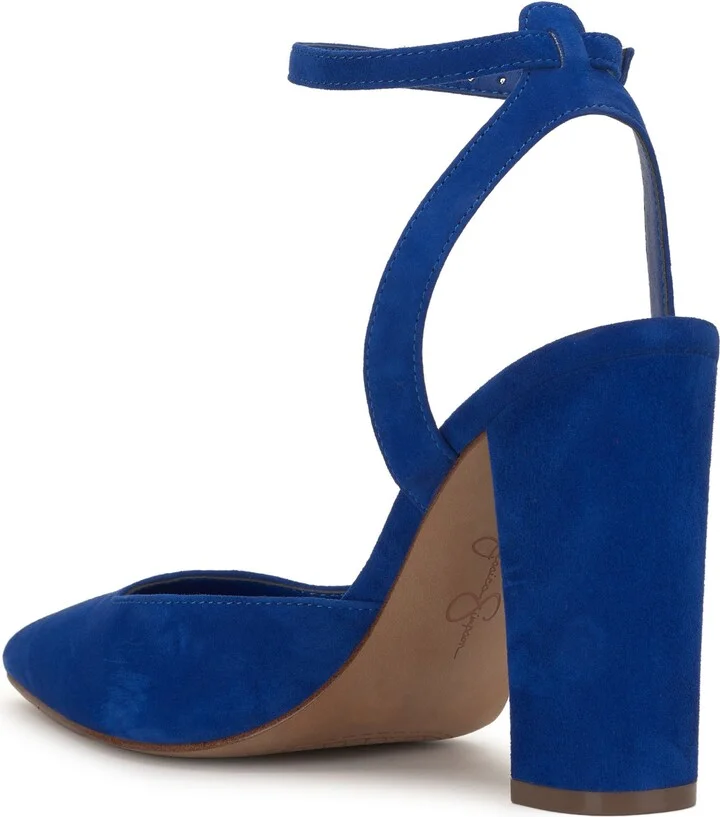 Nazela Pointed Toe Ankle Strap Pump - Image 10