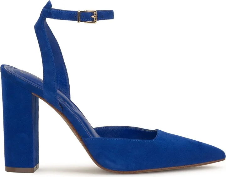 Nazela Pointed Toe Ankle Strap Pump - Image 11