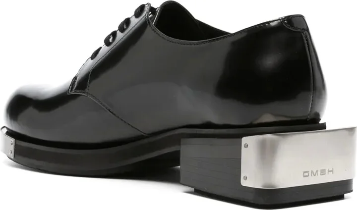 Nazim engraved-logo derby shoes - Image 3