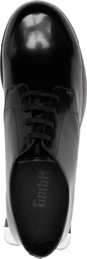 Nazim engraved-logo derby shoes - Image 4