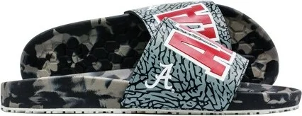 NCAA Alabama Crimson Tide Slydr Pro Black Sandals - Gray - Image 2