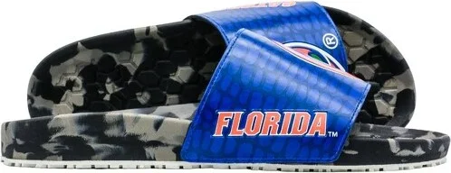NCAA Florida Gators Slydr Pro Black Sandals - Blue - Image 2