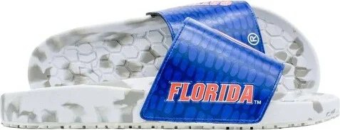 NCAA Florida Gators Slydr Pro White Sandals - Blue - Image 2