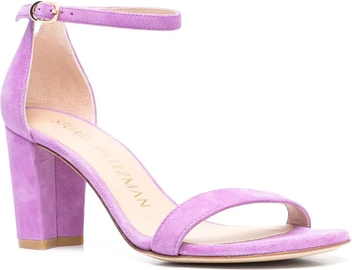 Nearly Nude suede sandals - Image 2
