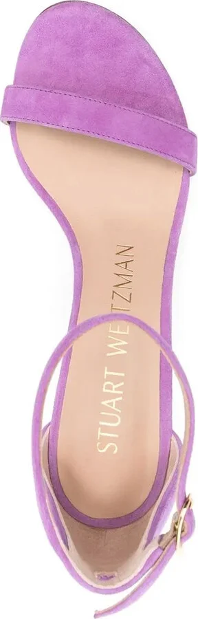 Nearly Nude suede sandals - Image 4