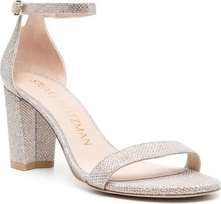 Nearlynude 70mm glitter sandals - Image 2