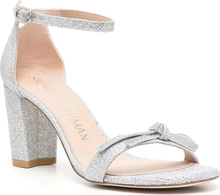 Nearlynude 80mm crystal-embellished sandals - Image 2