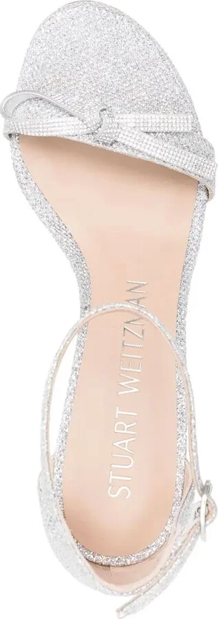 Nearlynude 80mm crystal-embellished sandals - Image 4