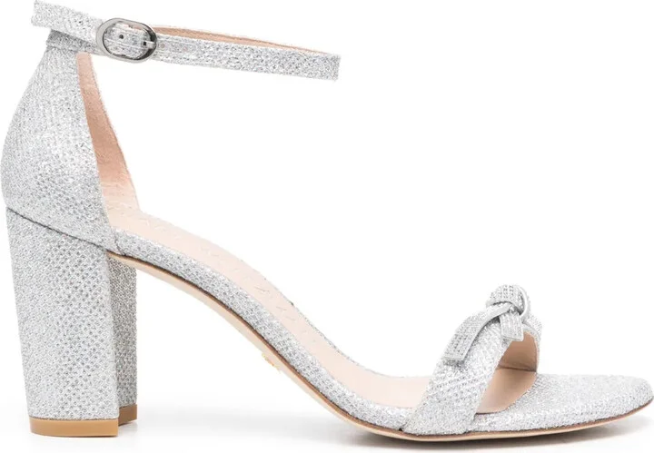 Nearlynude 80mm crystal-embellished sandals