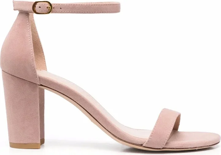 Nearlynude 95mm block-heel sandals