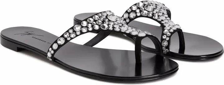 Nebula crystal-embellished sandals - Image 2