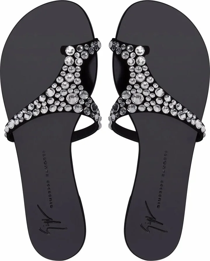 Nebula crystal-embellished sandals - Image 4