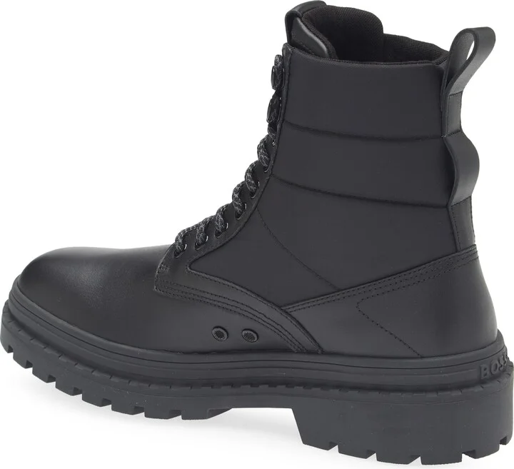 Nebular Mixed Media Lug Sole Boot - Image 2