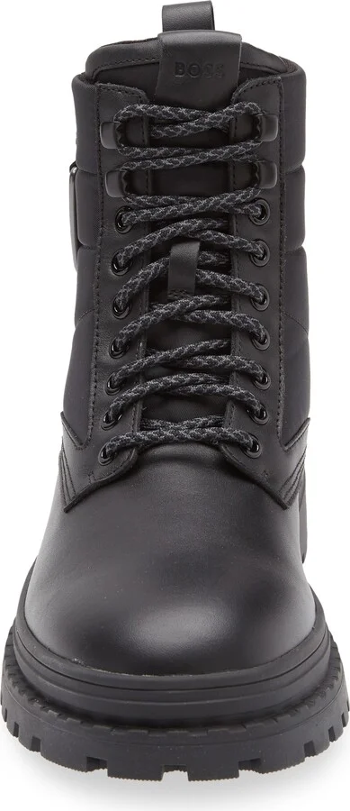 Nebular Mixed Media Lug Sole Boot - Image 3
