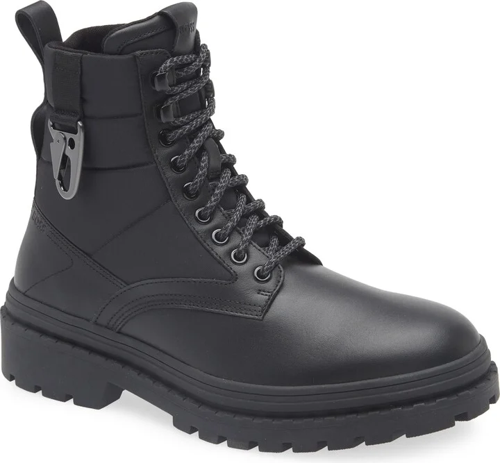 Nebular Mixed Media Lug Sole Boot