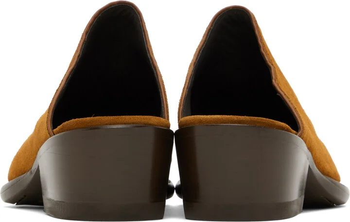 NEEDLES Brown Papillon Mules - Image 2
