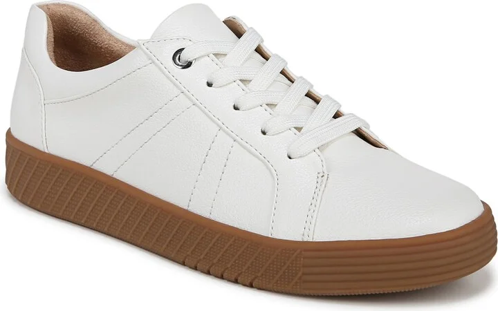 WHITE FAUX LEATHER