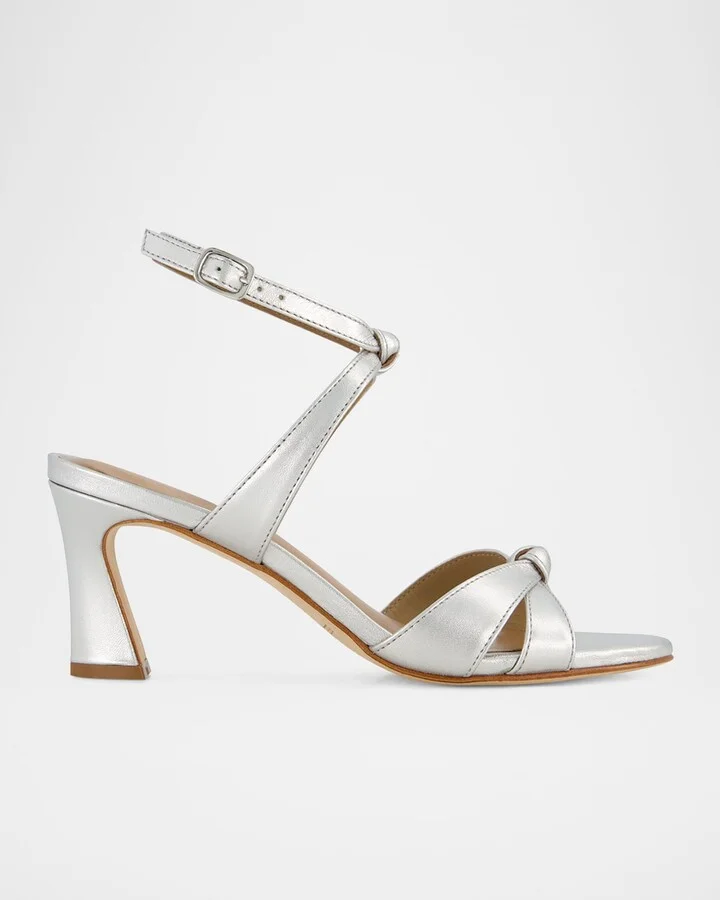 Silver Metallic Antique Calf