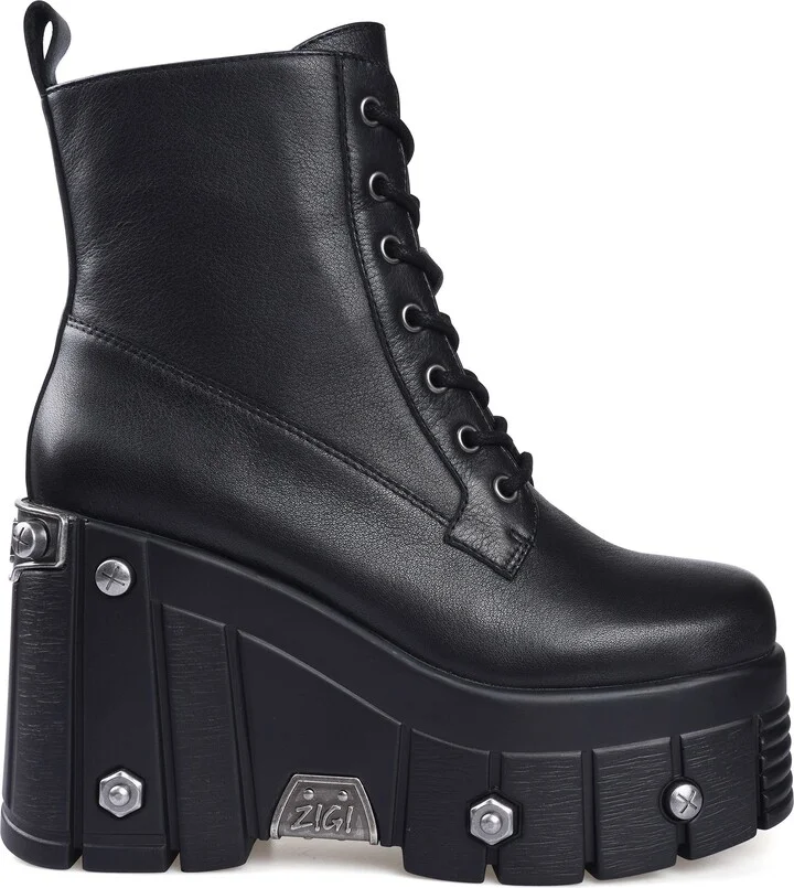 Nefeli Wedge Combat Boot - Image 3