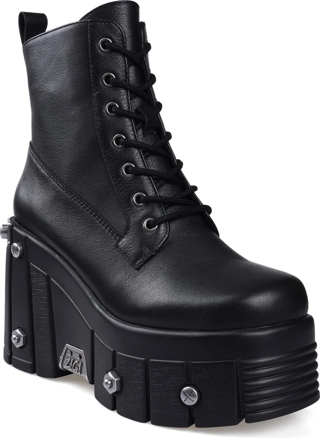 Nefeli Wedge Combat Boot