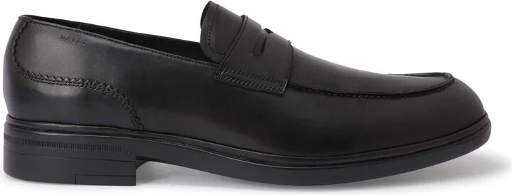 Neffer Men's 6231383 Black Leather Loafers