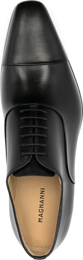 Negro leather Oxford shoes - Image 4