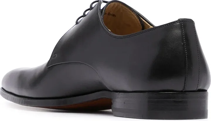 Negro leather oxford shoes - Image 3