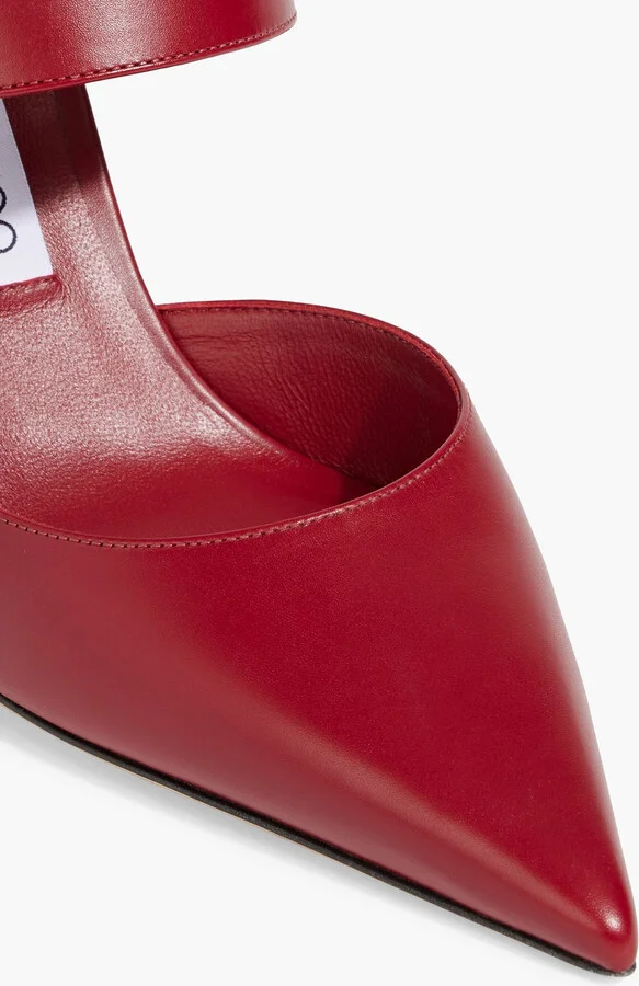 Nell 85 embellished leather mules - Image 4