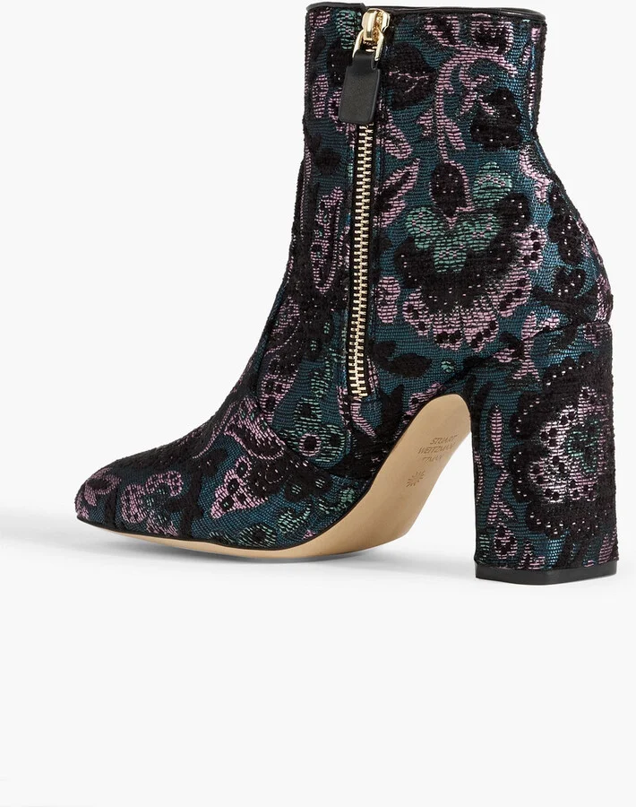 Nell 85 jacquard ankle boots - Image 3