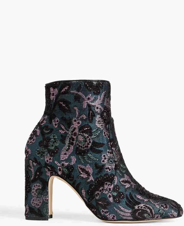 Nell 85 jacquard ankle boots