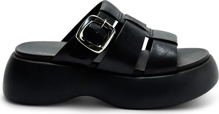 Nell Platform Sandal-Black - Image 2
