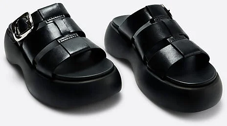 Nell Platform Slide Sandals - Image 2