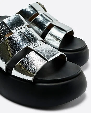 Nell Platform Slide Sandals - Image 3