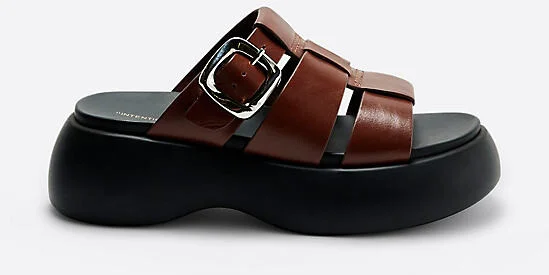 Nell Platform Slide Sandals