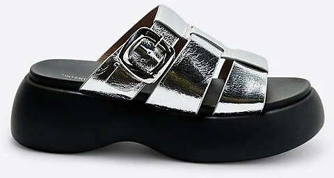 Nell Platform Slide Sandals