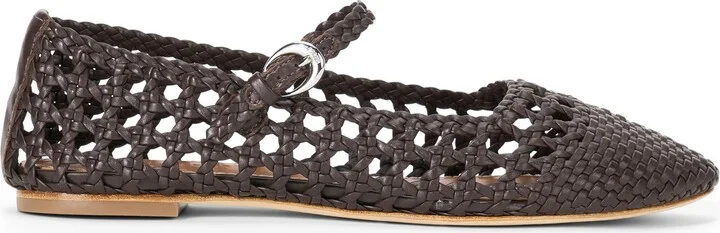 Nell Woven Mary Jane Flat - Image 3