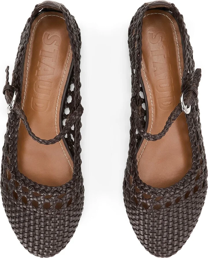 Nell Woven Mary Jane Flat - Image 4