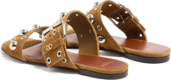 Nellcôte leather flat sandals - Image 3
