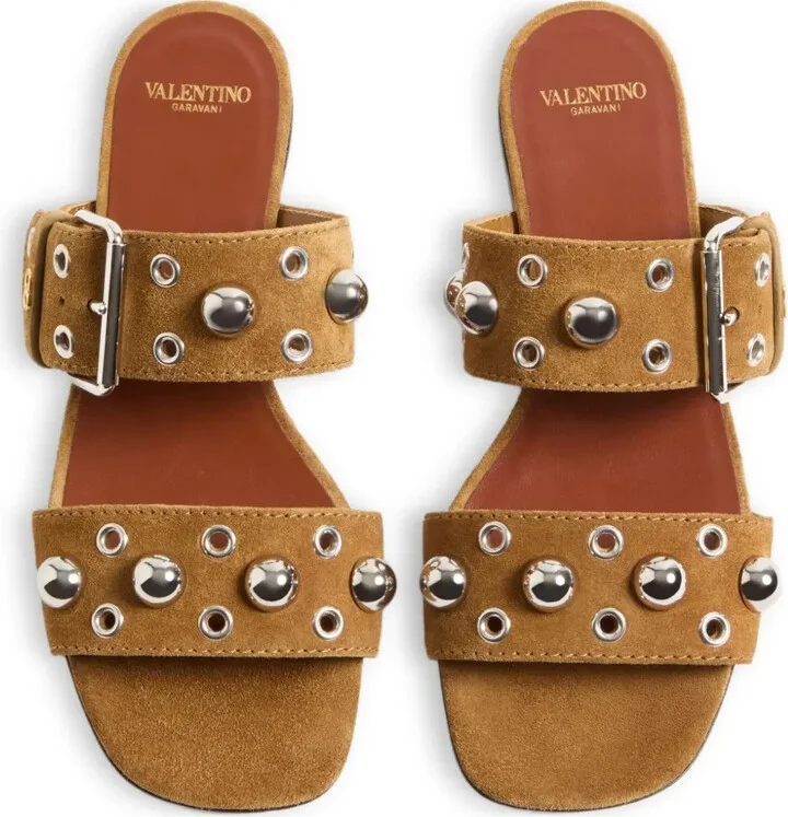 Nellcôte leather flat sandals - Image 4