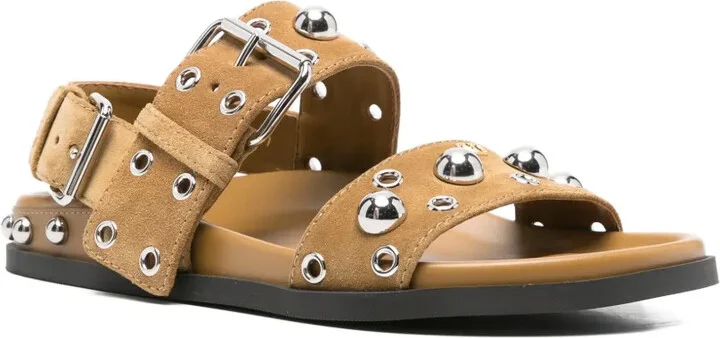 Nellcôte studded buckle sandals - Image 2