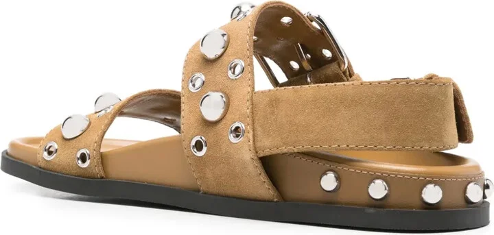 Nellcôte studded buckle sandals - Image 3