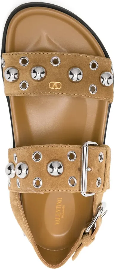Nellcôte studded buckle sandals - Image 4
