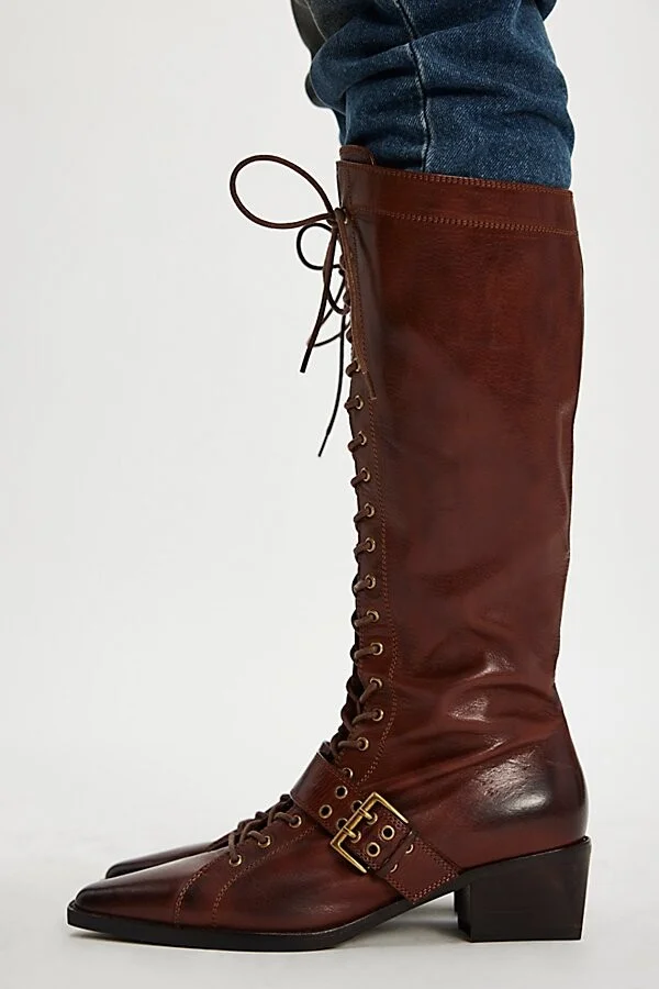 Nelly Lace-Up Boots - Image 2