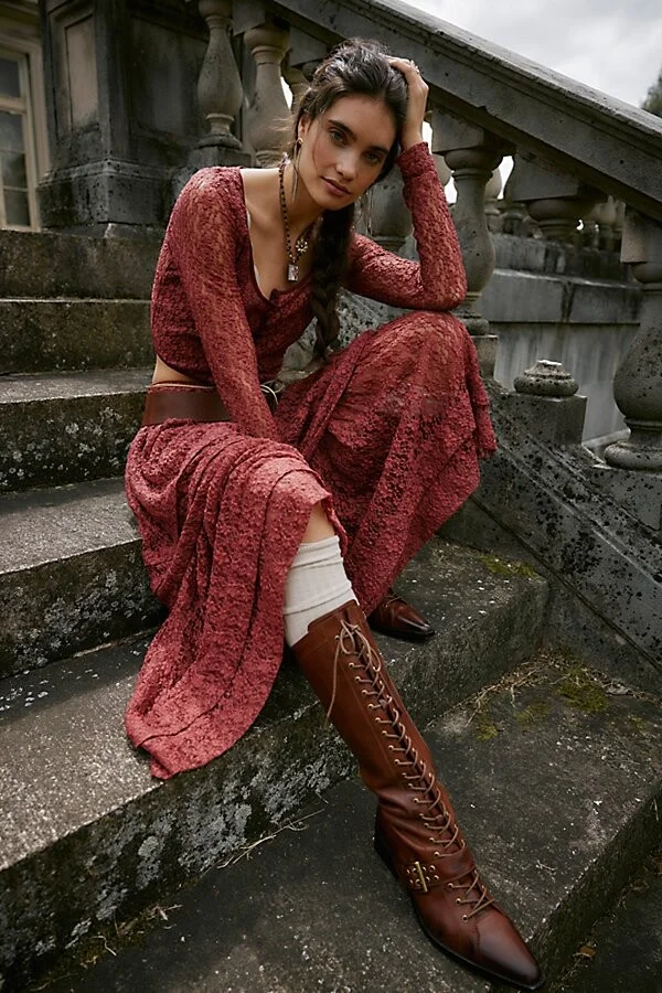 Nelly Lace-Up Boots - Image 4
