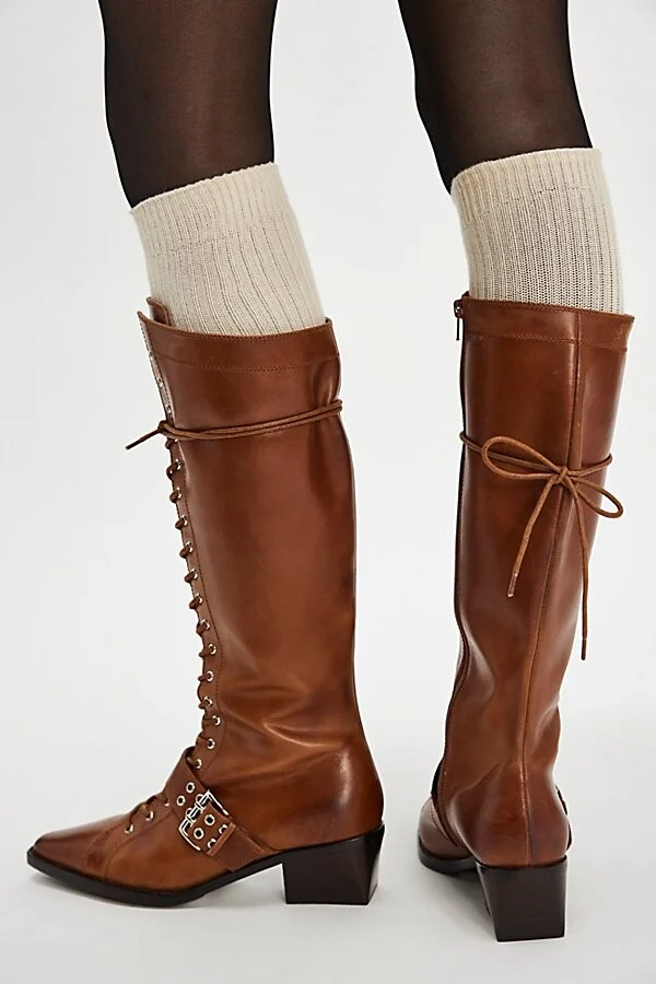 Nelly Lace-Up Boots - Image 3