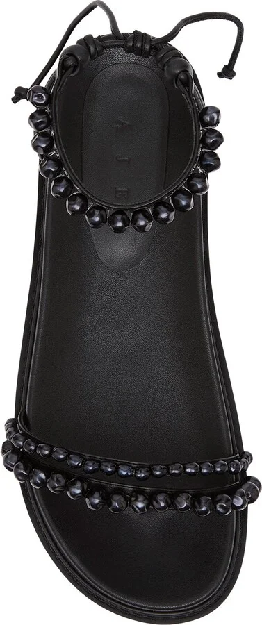Neo Pearl Platform Sandal In Colour Black Size 35 - Image 3