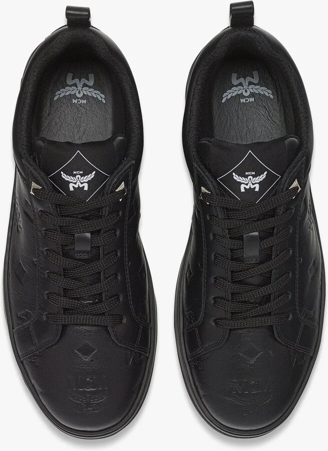 Neo Terrain Lo Sneakers in Monogram Leather - Image 5